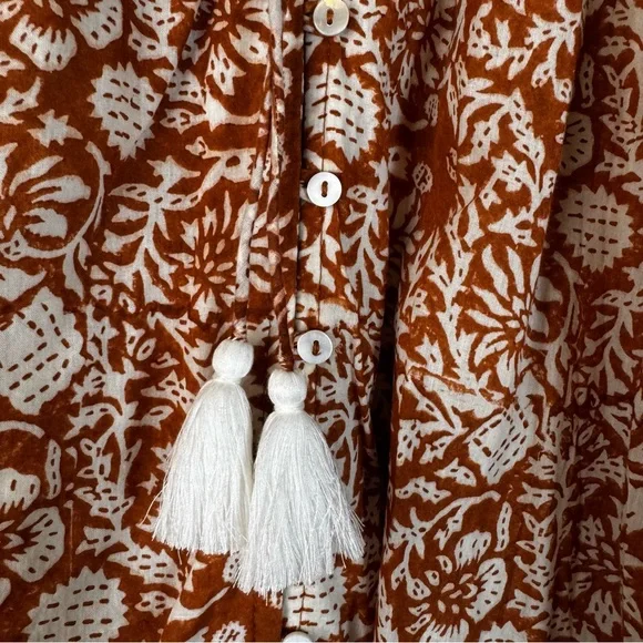 Cleobella Gwen Mini Dress in Anila Block Print